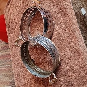 Set of 2 Vintage Buffet Stand